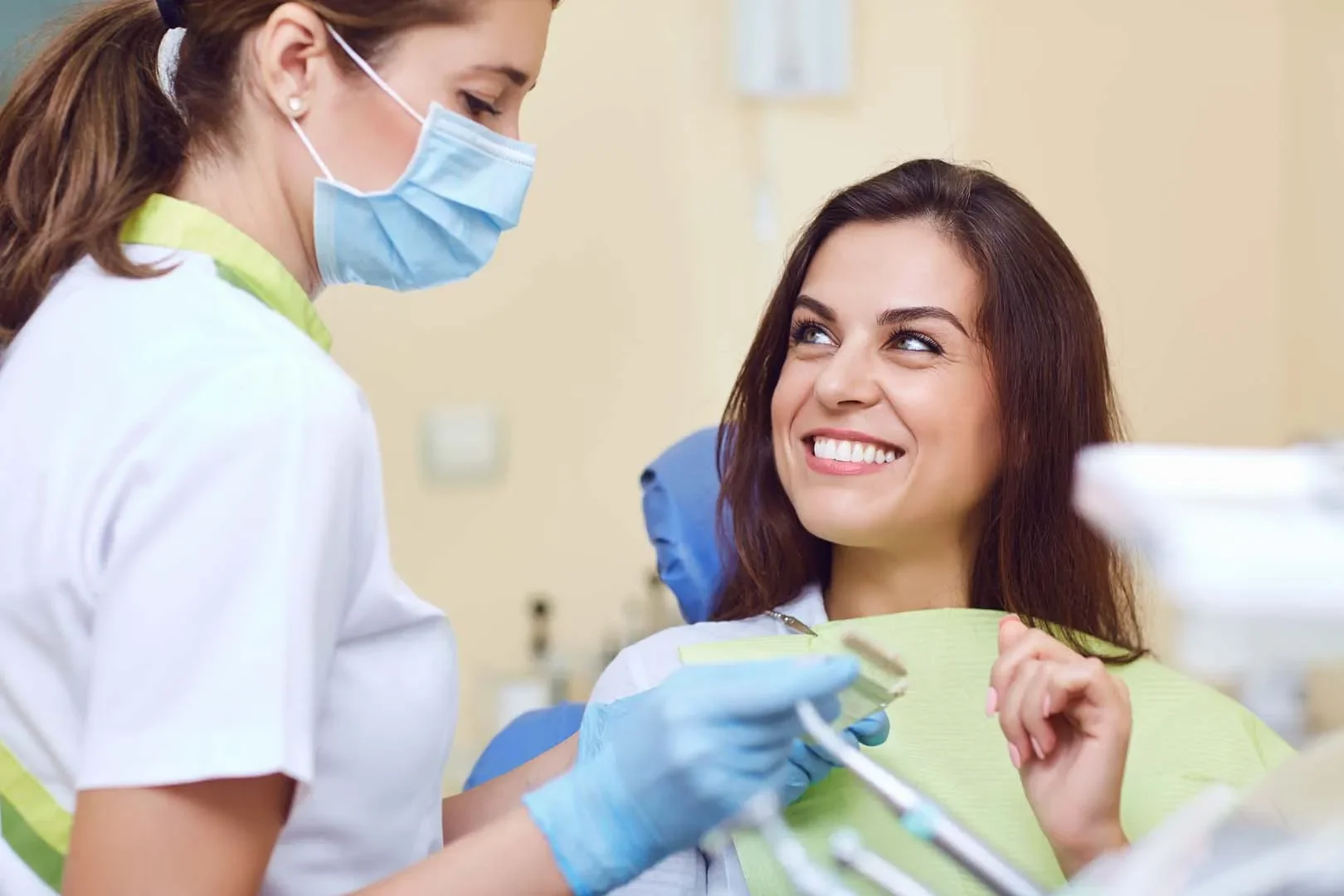 Dental crown procedure at Berry Road Dental