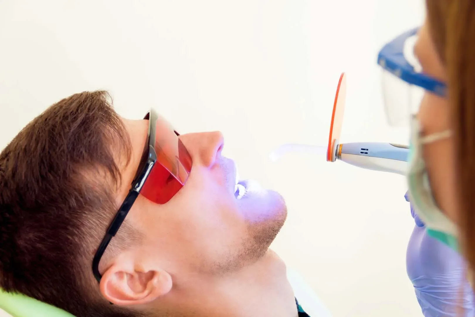 Dental sealant application at Berry Road Dental